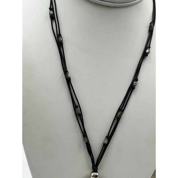 Silpada Sterling Silver Filigree Pendant Necklace 24" N1805 - Picture 4 of 10